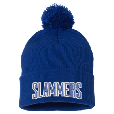 12" Pom-Pom Cuffed Beanie  Thumbnail